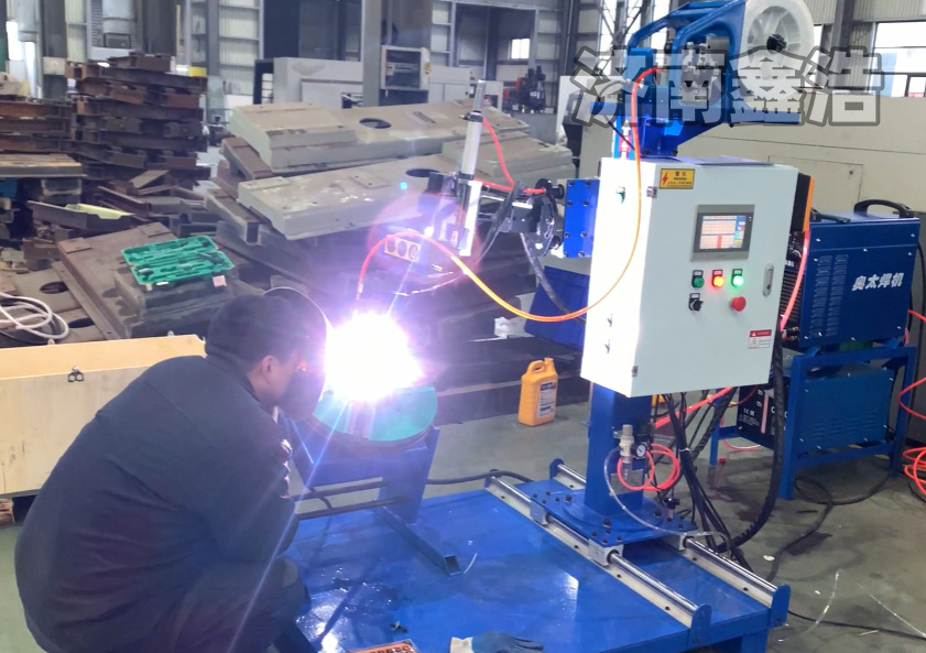 安徽客戶(hù)訂購氬弧自動(dòng)焊1140，提高生產(chǎn)效率