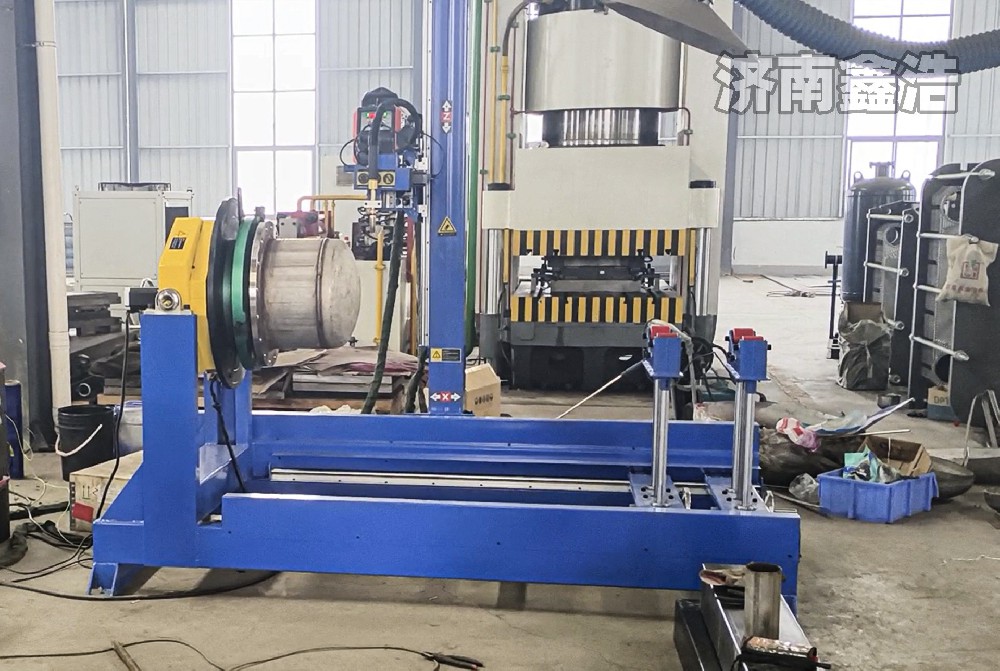 德州客戶(hù)訂購鑫浩7軸氬弧自動(dòng)焊，提高效率批量生產(chǎn)