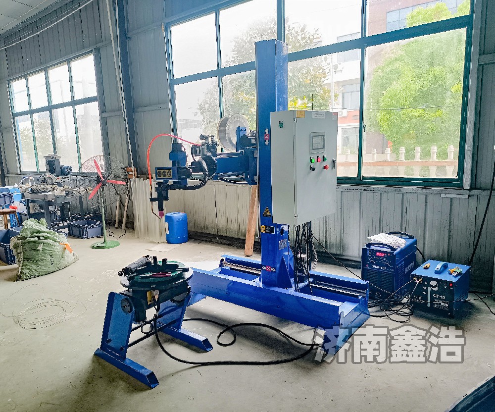 分體式氬弧自動(dòng)焊，環(huán)縫焊接通孔設計，提高效率