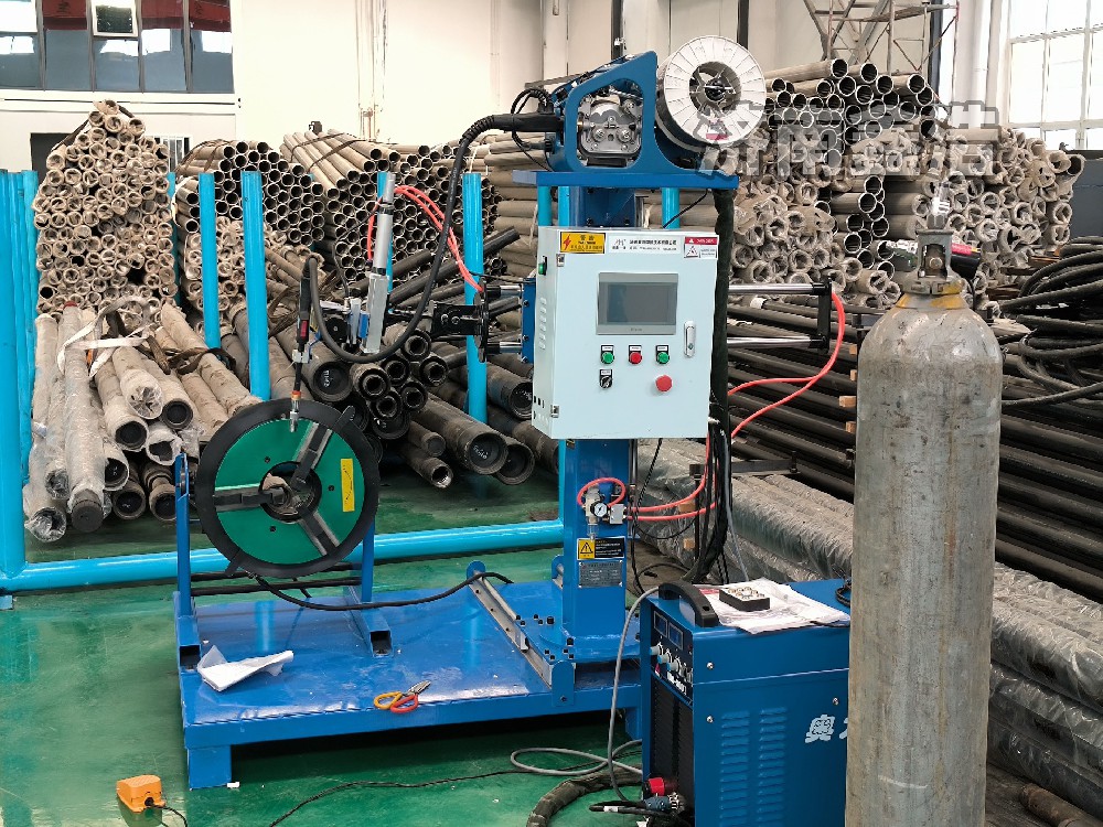 東營(yíng)客戶(hù)訂購管法蘭自動(dòng)焊，提高生產(chǎn)效率